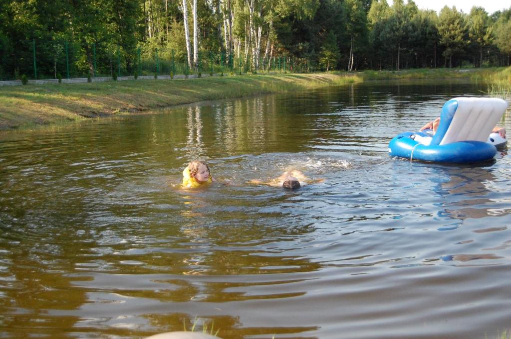 Staw na terenie Letniej Oazy